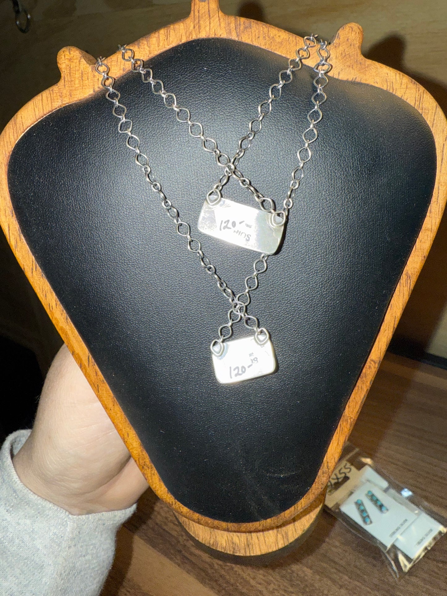 Turquoise Bar Necklaces