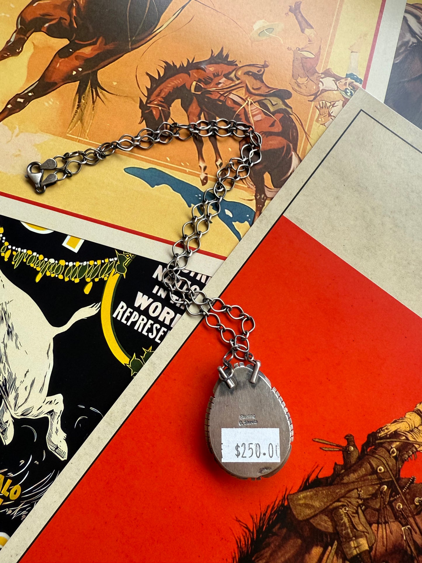 Onyx Teardrop Necklace