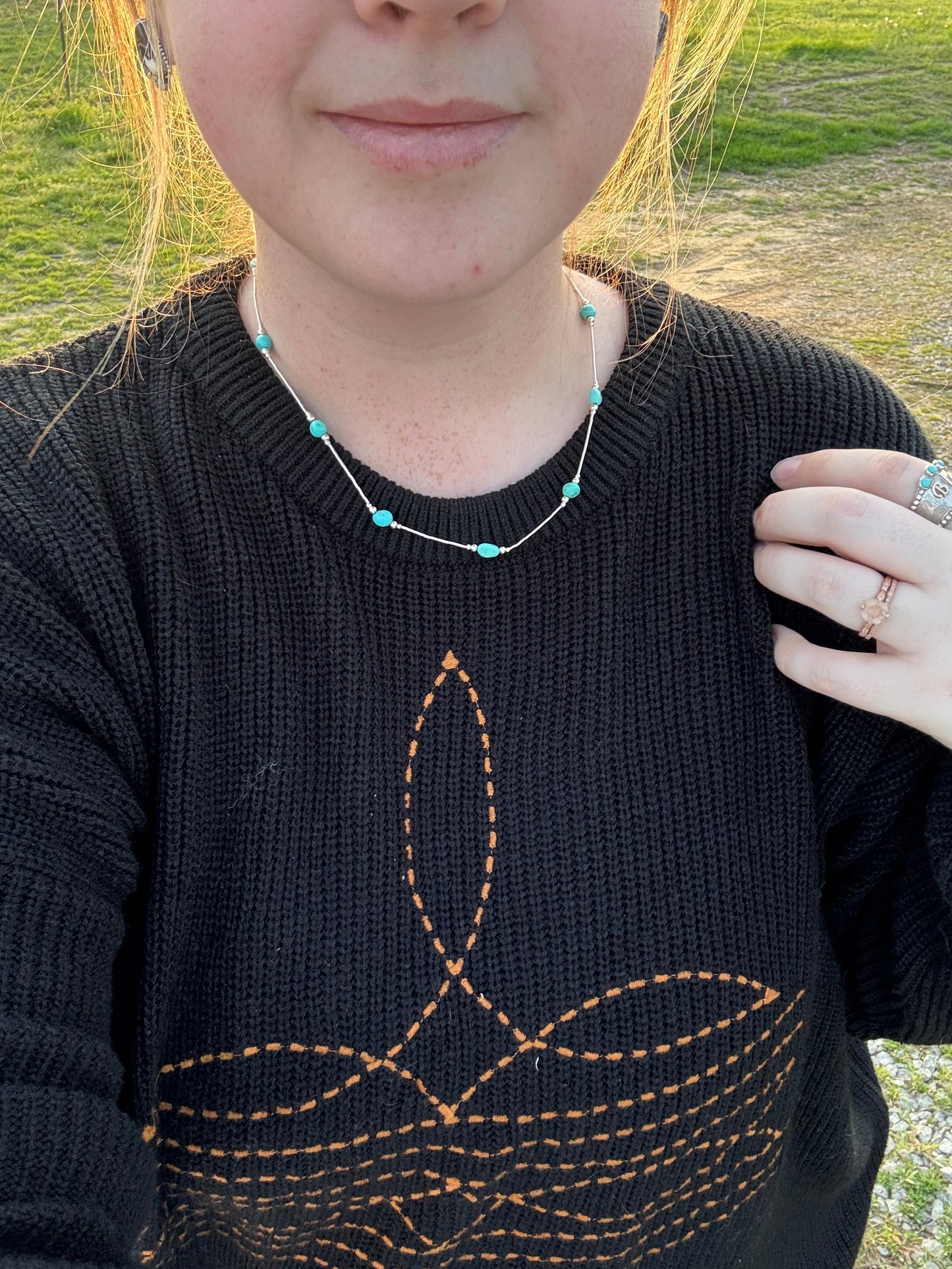 Liquid Silver Necklaces