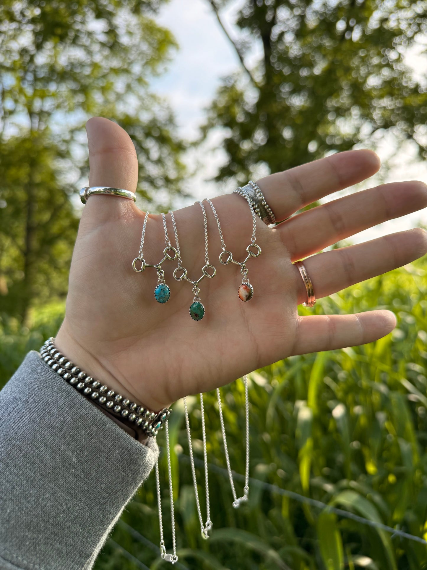 Snaffle Bit Necklaces
