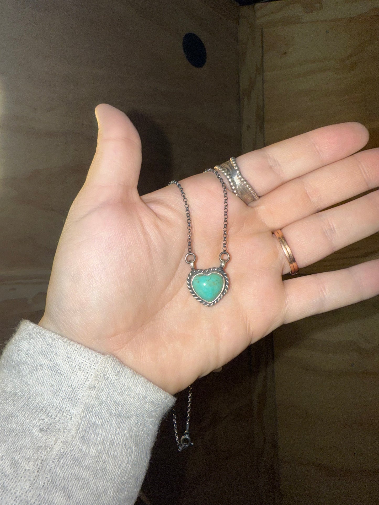 Kingman Heart Necklace