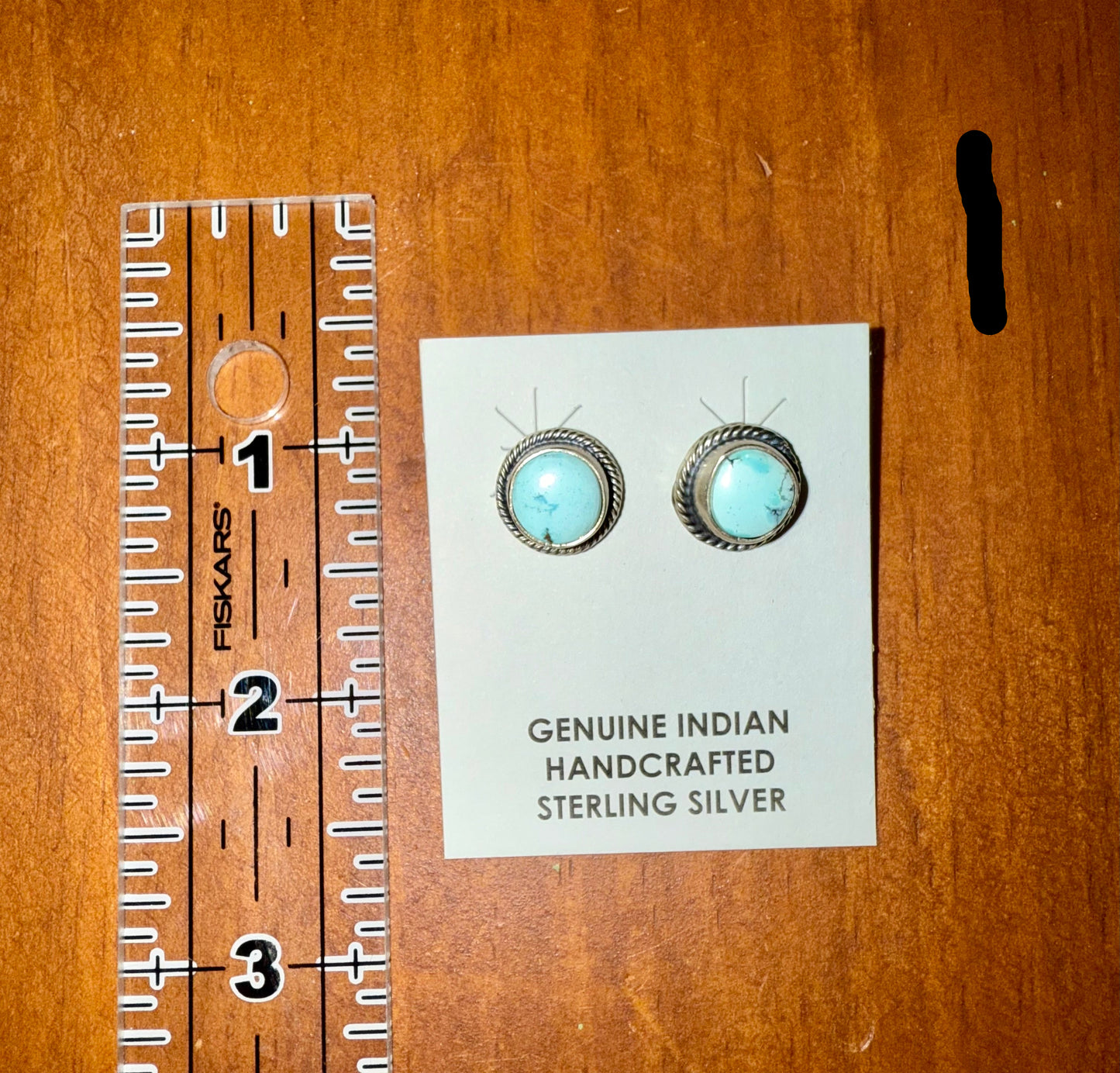 Golden Hills Turquoise Studs