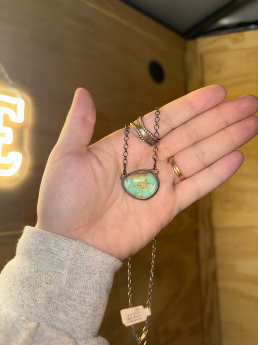 Turquoise Freeform Necklace