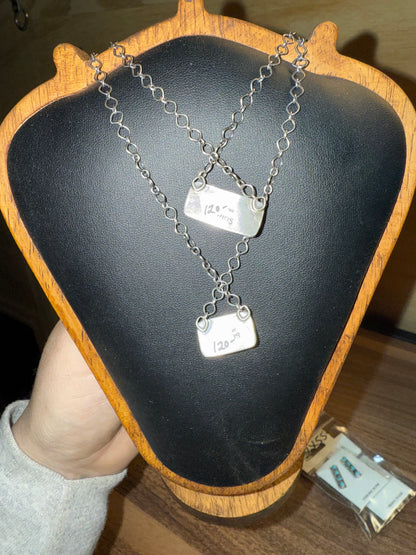 Turquoise Bar Necklaces