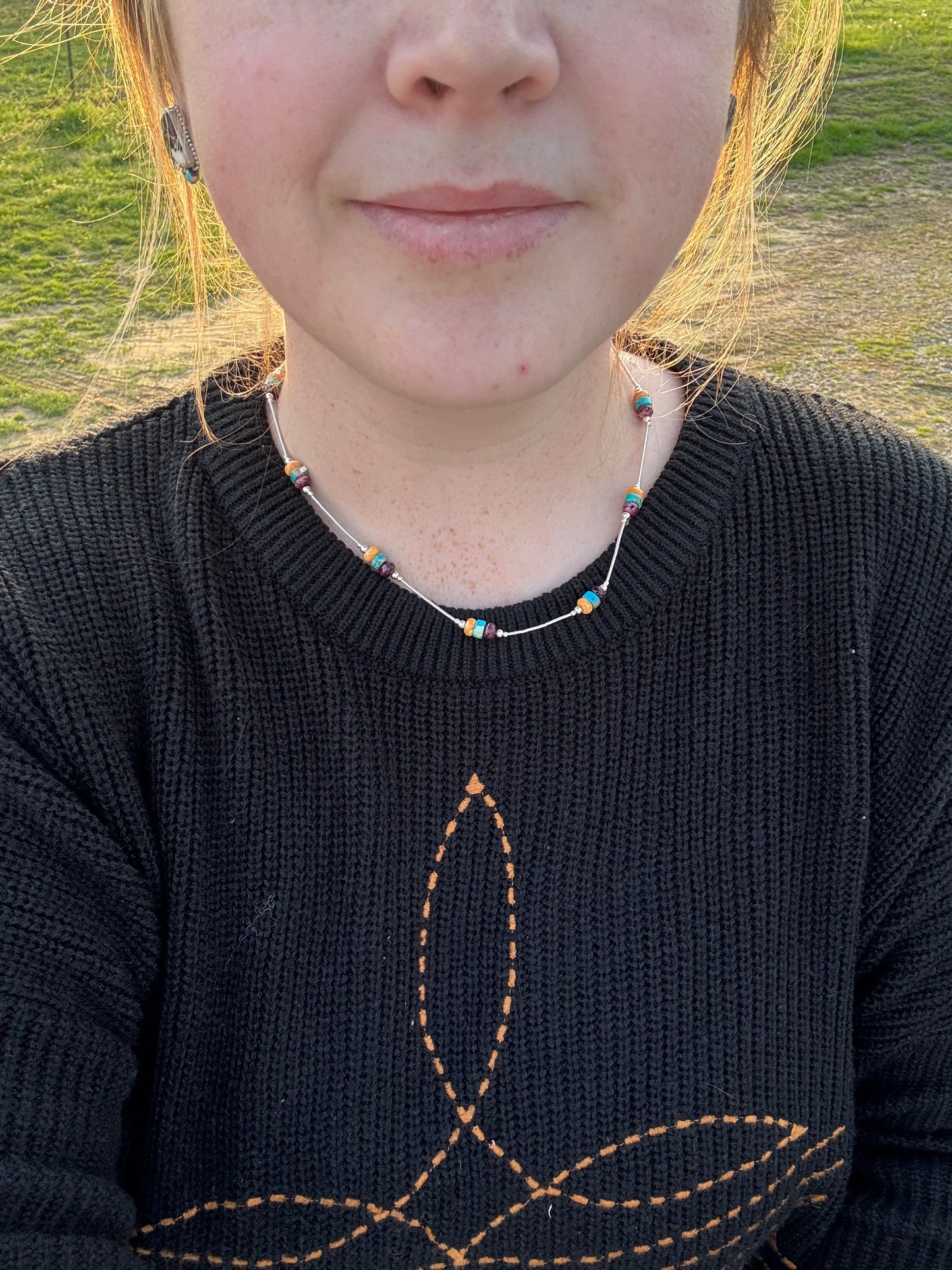 Liquid Silver Necklaces