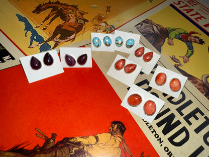 Native-Made Stud Earrings