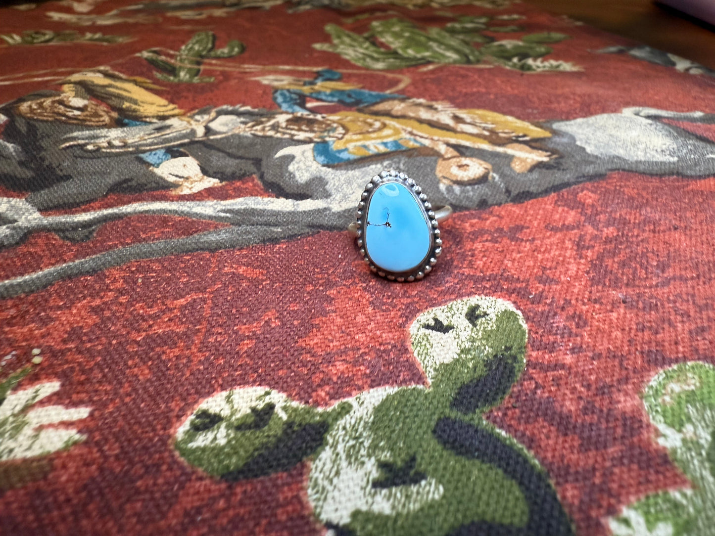 Golden Hills Turquoise Ring (Sz.8)