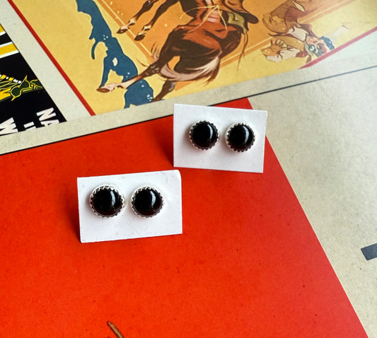 Onyx Stud Earrings – Native Made
