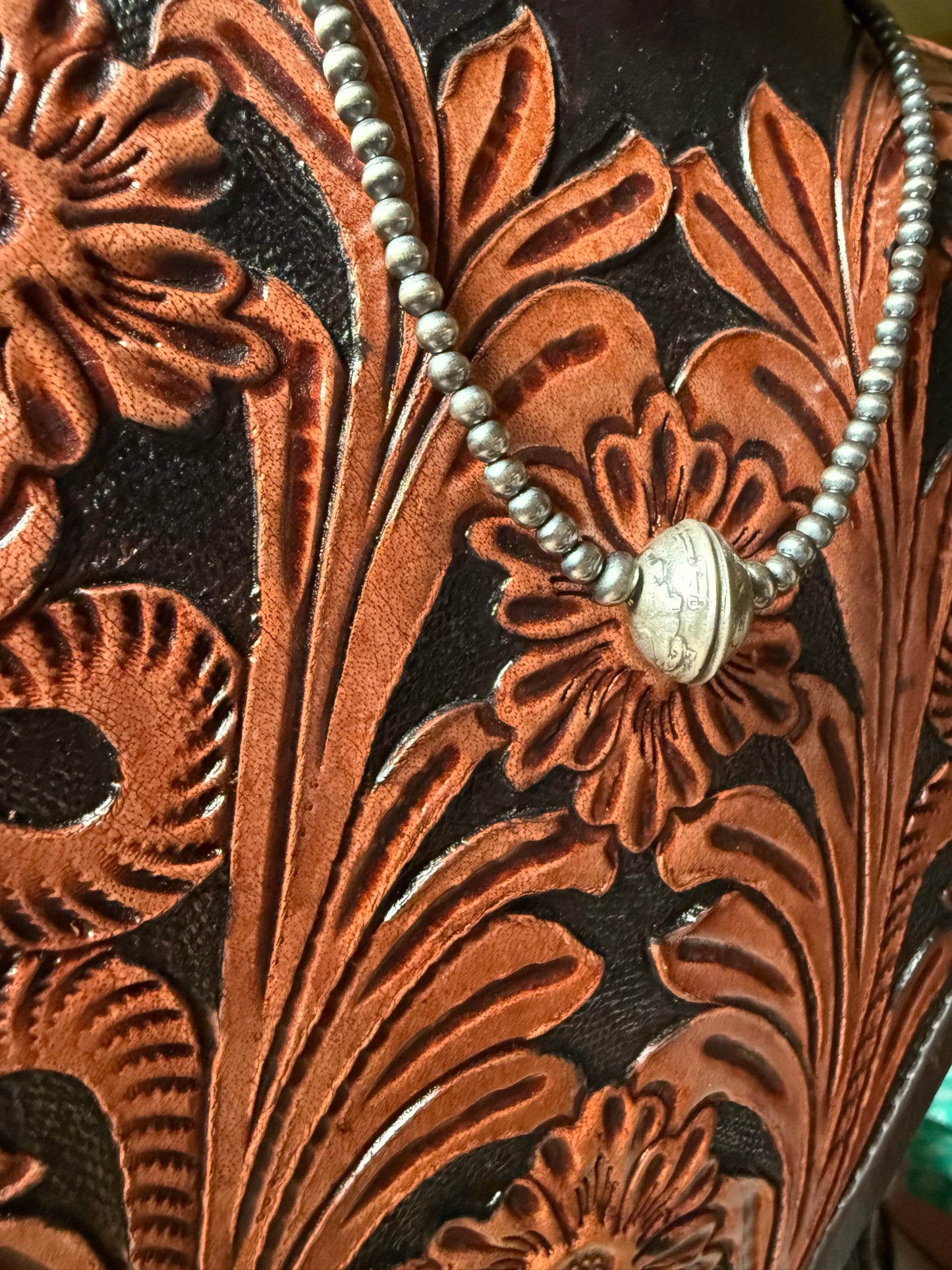 Mercury Dime Sterling Silver Pearl Necklace