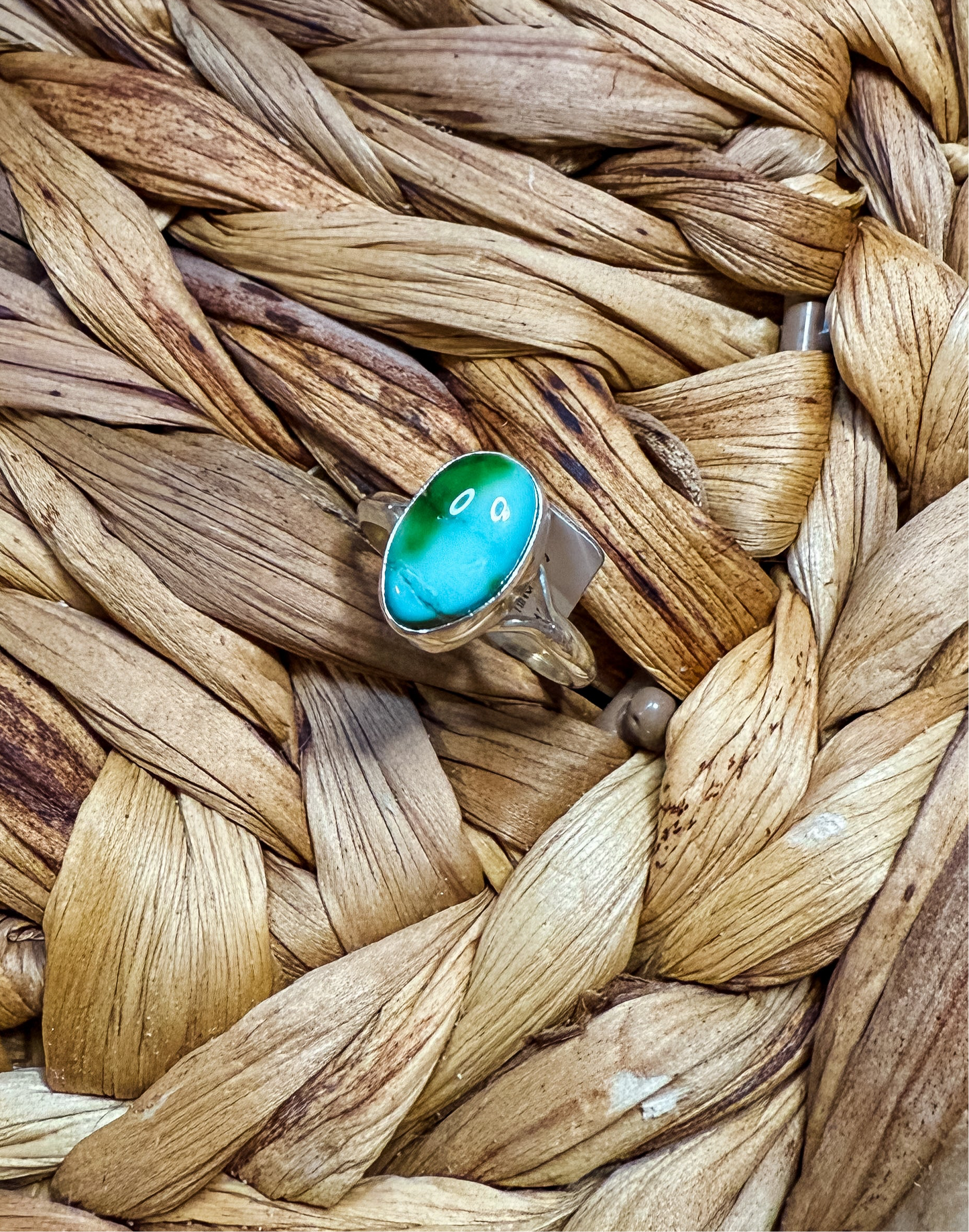 Sonoran Gold Turquoise Ring (Size 9)