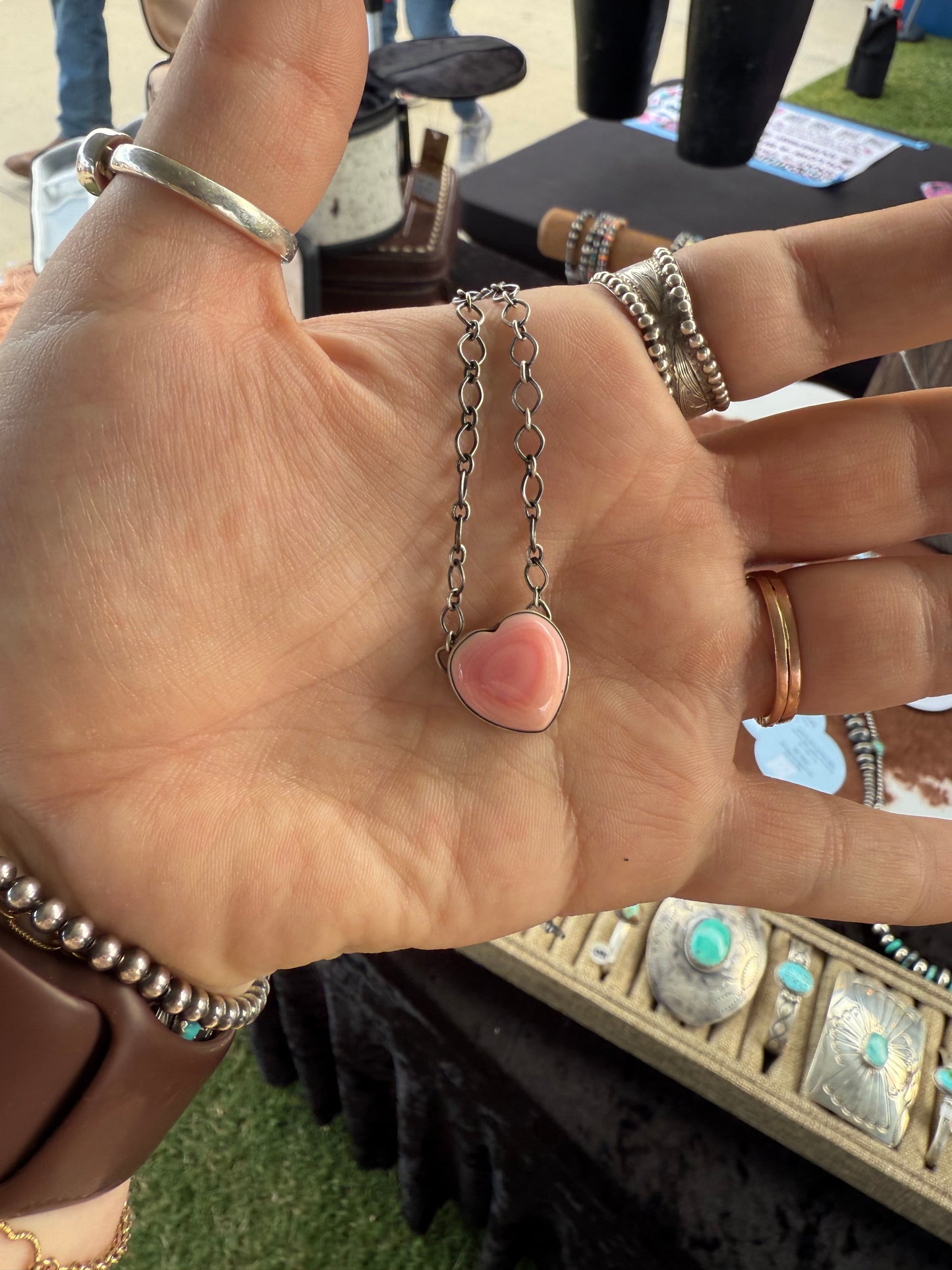 Pink Conch Necklaces