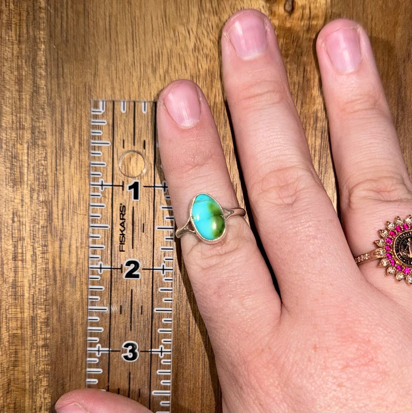 Sonoran Gold Turquoise Ring (Size 9)