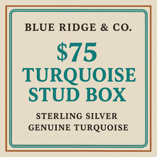 Simple Turquoise Stud Box