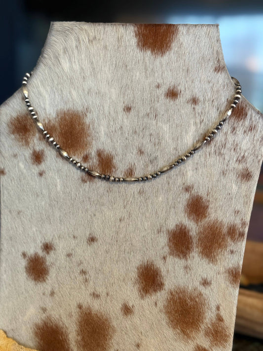 Sterling Pearl Torpedo Beads 